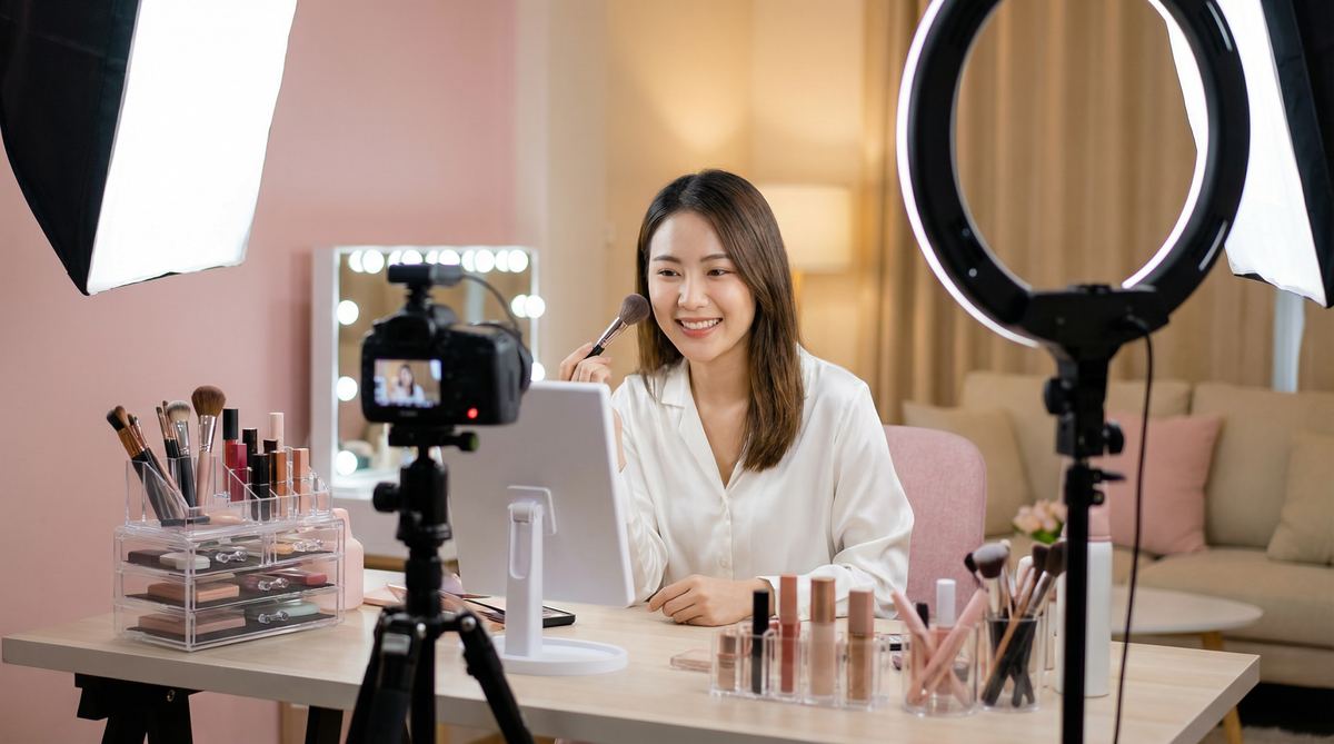 捷克街头美妆视频教程