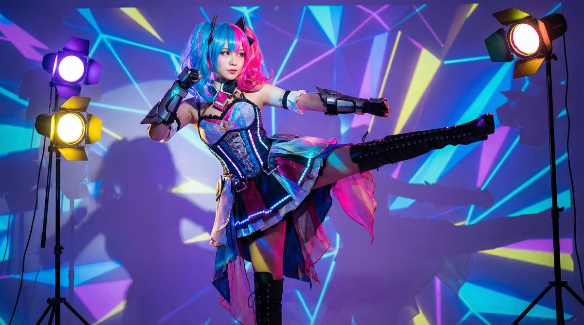 捷克街头动漫cosplay视频