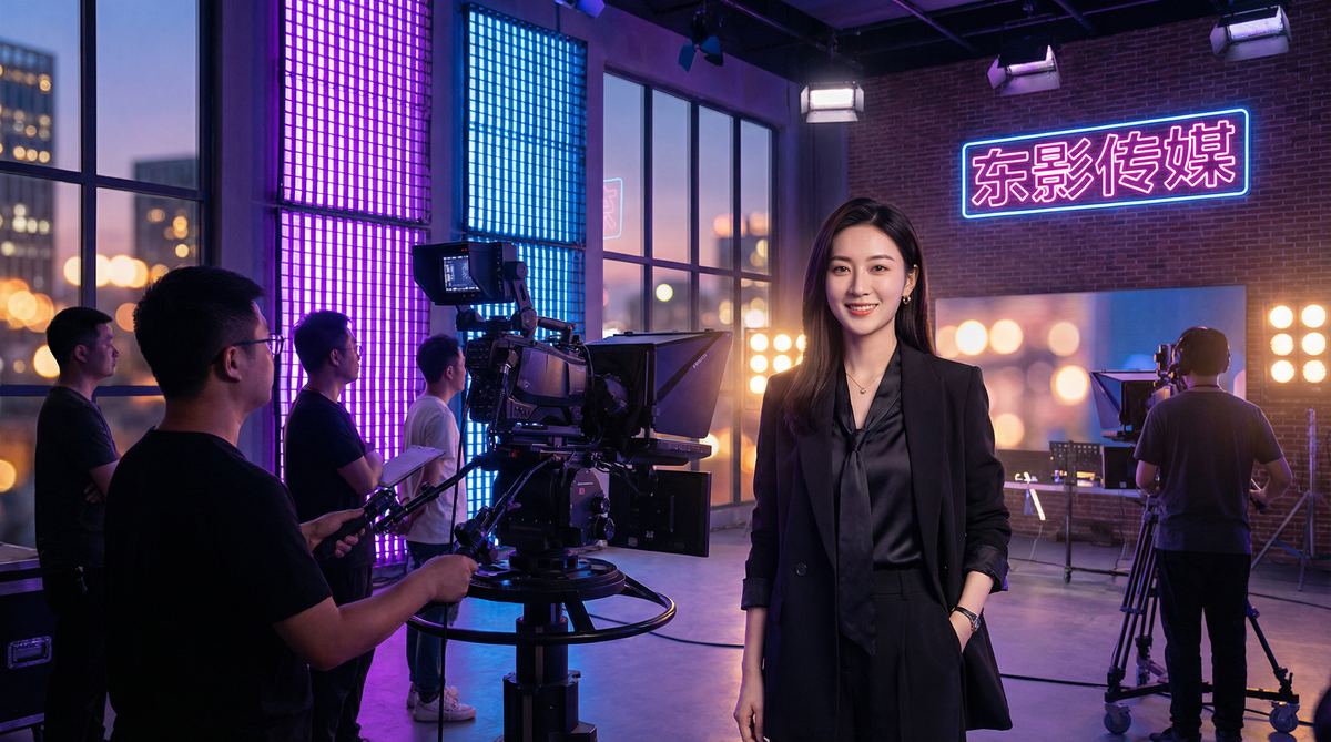 捷克街头影视传媒制作现场